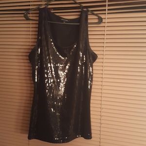 Black Tank Top (shell) - XL